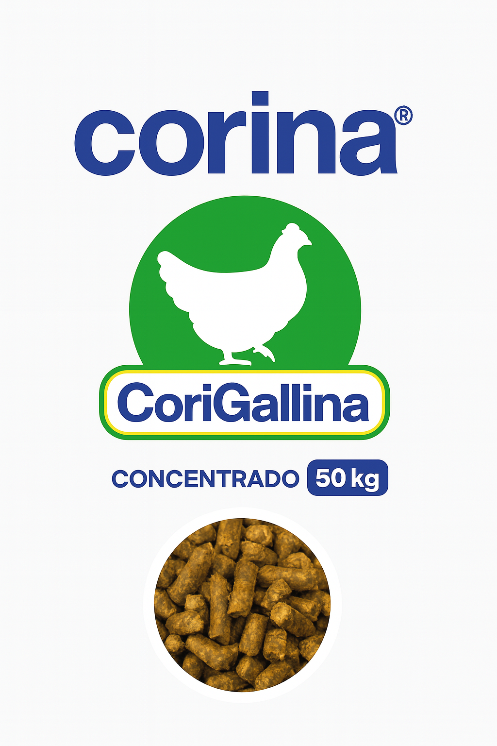Corigallina Crecimiento Pellet 40kg